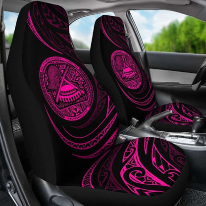 American Samoa Car Seat Covers - \bPink - Frida Style -