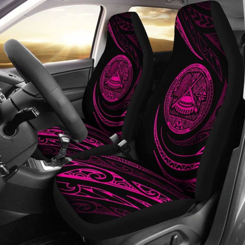American Samoa Car Seat Covers - \bPink - Frida Style -