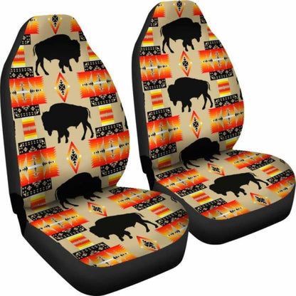 Seven Tribes Tan Buffalo Car Seat Covers