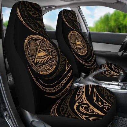 American Samoa Car Seat Covers - \bGold - Frida Style -