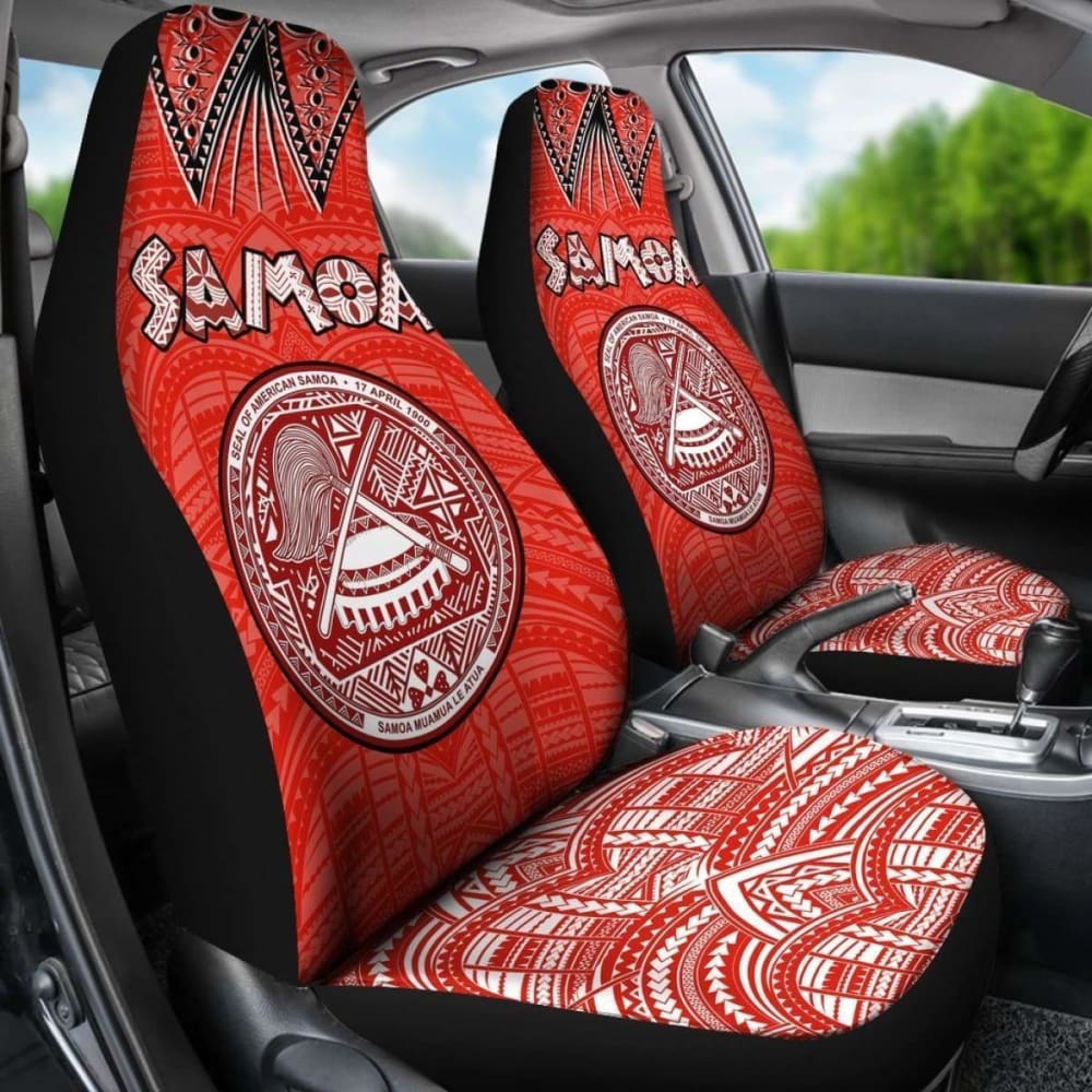 American Samoa Car Seat Covers - American Samoa Seal Tribal - Amazing