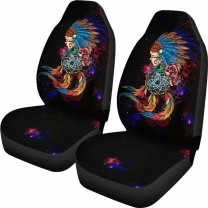 Native American Car Seat Covers - Native Girl -