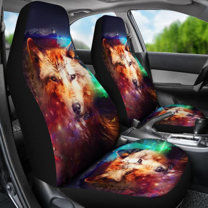 Amazing Gift Ideas Wolf Galaxy Car Seat Covers