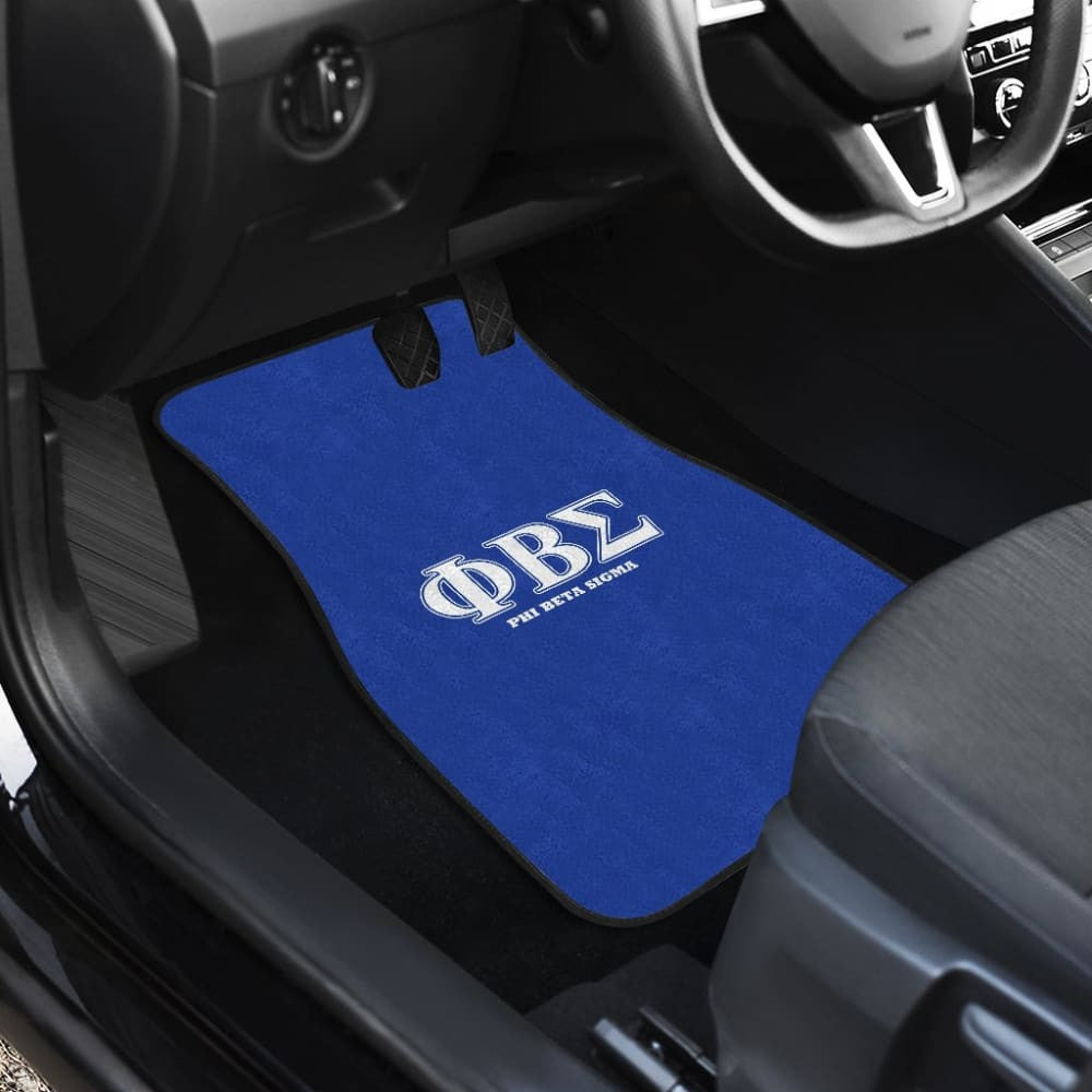 African American Phi Beta Sigma Car Floor Mats