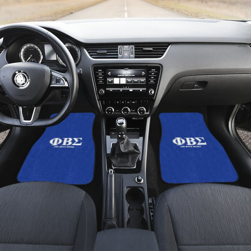 African American Phi Beta Sigma Car Floor Mats