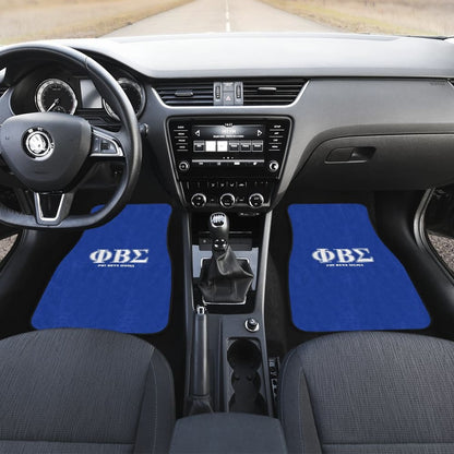 African American Phi Beta Sigma Car Floor Mats