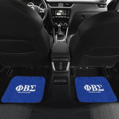 African American Phi Beta Sigma Car Floor Mats