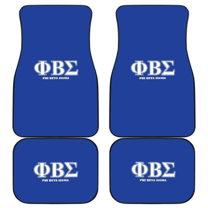African American Phi Beta Sigma Car Floor Mats