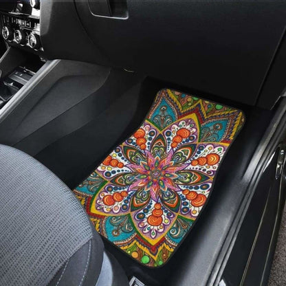 Star Mandala Car Floor Mats