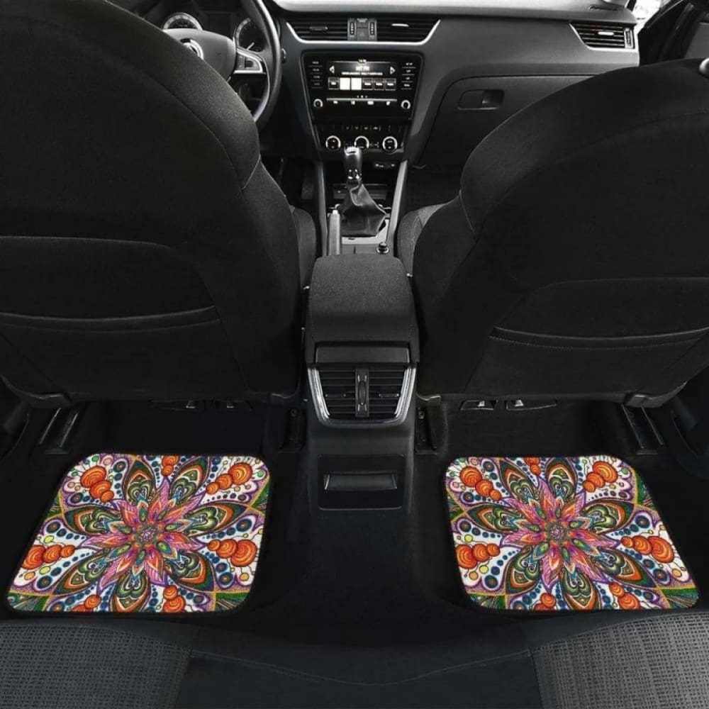 Star Mandala Car Floor Mats