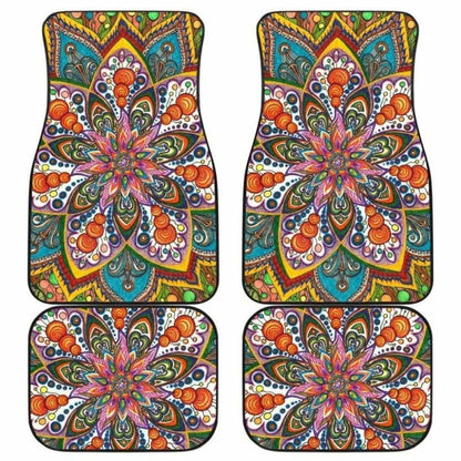 Star Mandala Car Floor Mats