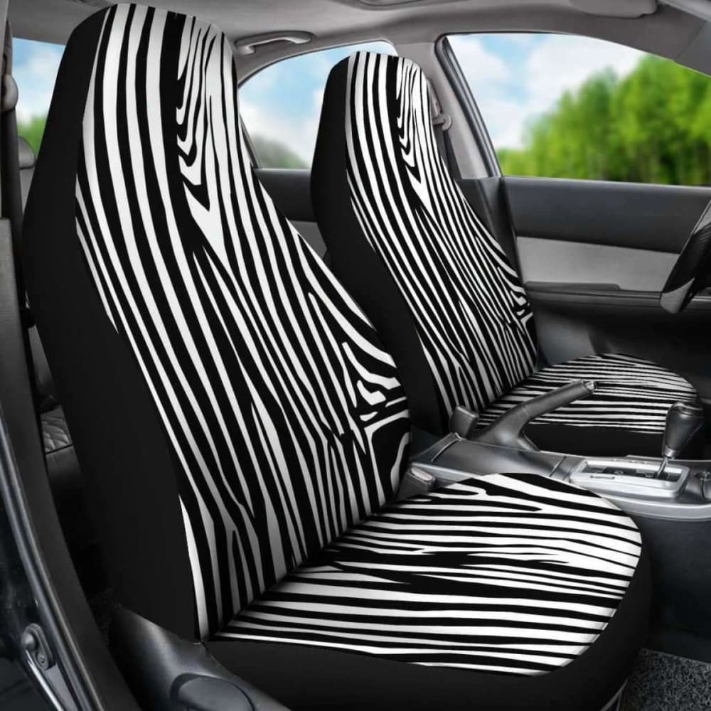 Zebra Skin Print Car Seat Covers Amazing Gift Ideas