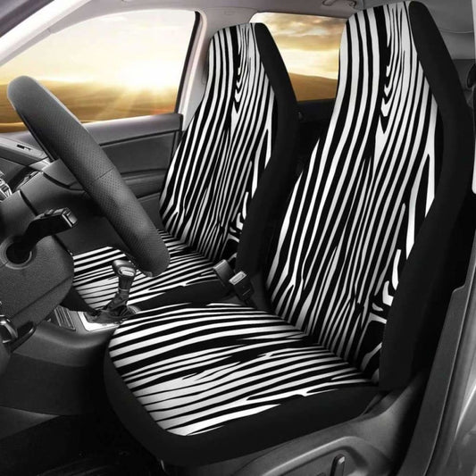 Zebra Skin Print Car Seat Covers Amazing Gift Ideas