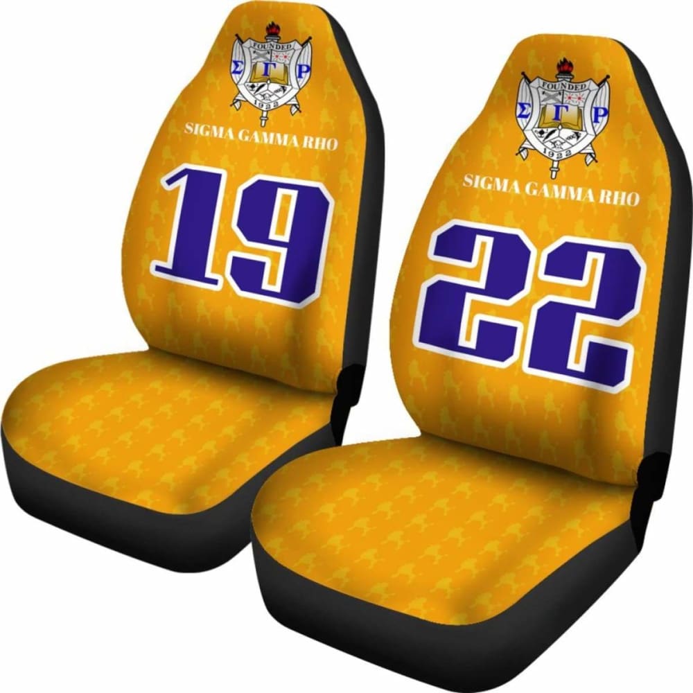 African Car Seat Covers - Sigma Gamma Rho -