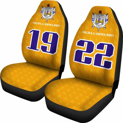 African Car Seat Covers - Sigma Gamma Rho -