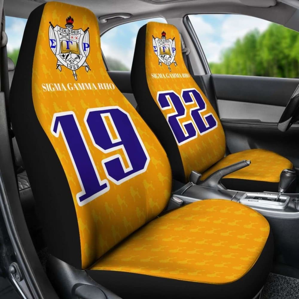 African Car Seat Covers - Sigma Gamma Rho -