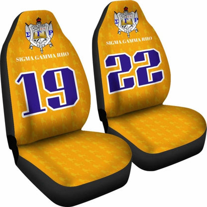 African Car Seat Covers - Sigma Gamma Rho -