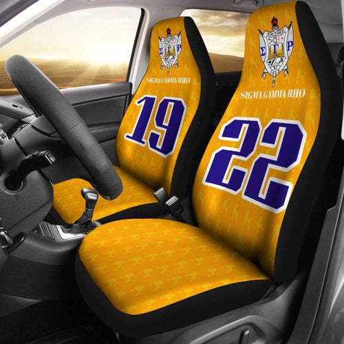 African Car Seat Covers - Sigma Gamma Rho -