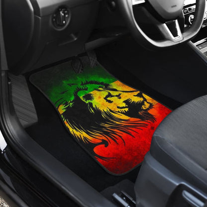 Reggae Rasta Lion Car Floor Mats