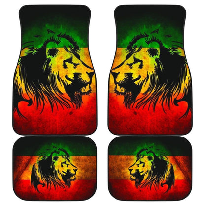 Reggae Rasta Lion Car Floor Mats