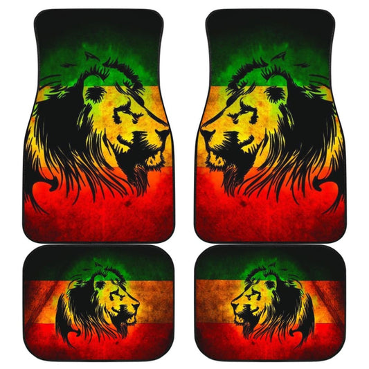 Reggae Rasta Lion Car Floor Mats