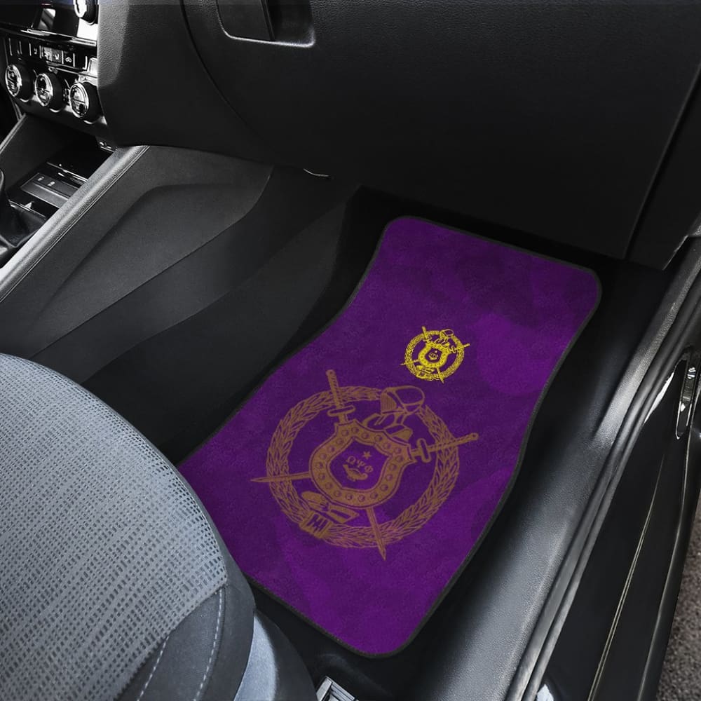 Omega Psi Phi Fraternity Car Floor Mats Camouflage