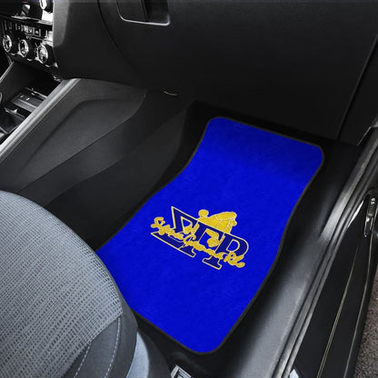 Blue Sigma Gamma Rho Car Floor Mats