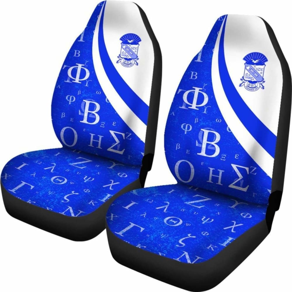 African Car Seat Covers - Phi Beta Sigma  -