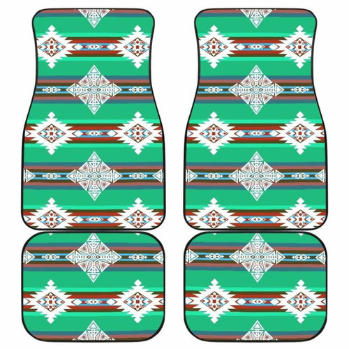 Plateau Stars Front And Back Car Mats (Set Of)