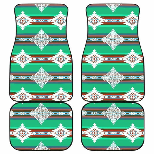 Plateau Stars Front And Back Car Mats (Set Of)