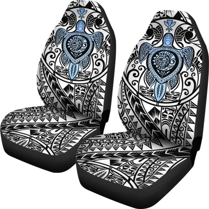 Amazing Kanaka Maoli Hawaiian Polynesian Tattoo Turtle Car Seat Covers