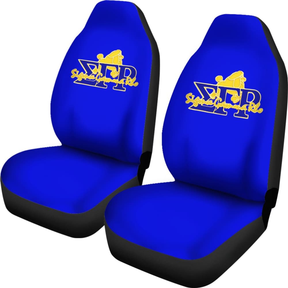 Blue Sigma Gamma Rho Car Seat Covers