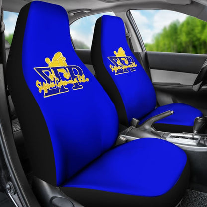Blue Sigma Gamma Rho Car Seat Covers