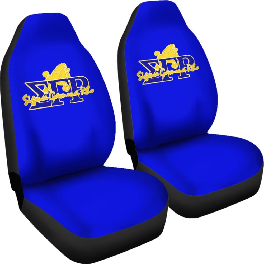Blue Sigma Gamma Rho Car Seat Covers