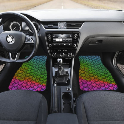 Dragons Colorful Skin Car Floor Mats