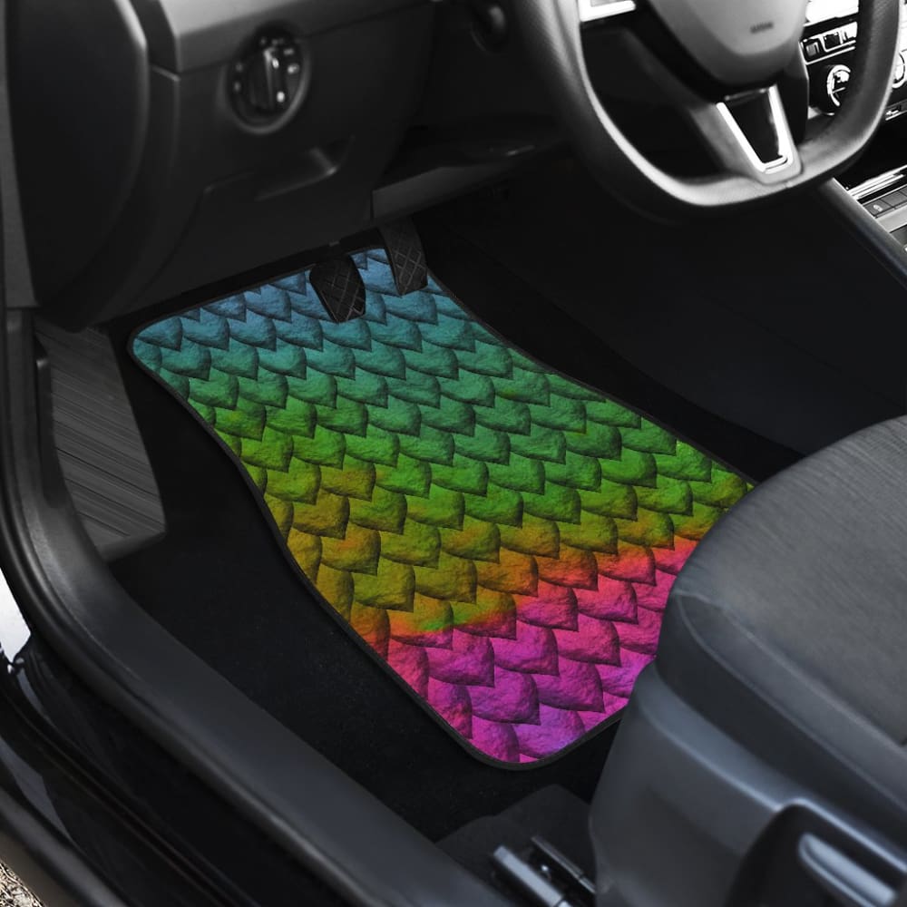 Dragons Colorful Skin Car Floor Mats