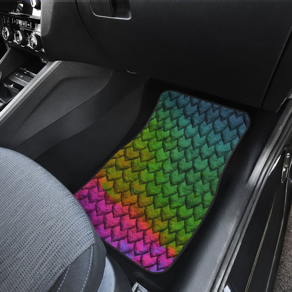 Dragons Colorful Skin Car Floor Mats