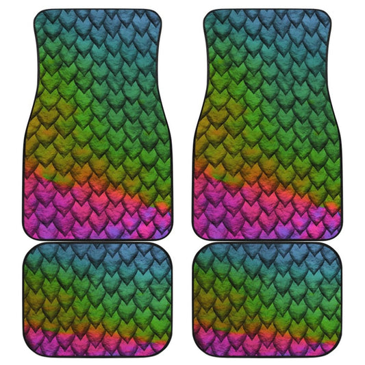 Dragons Colorful Skin Car Floor Mats
