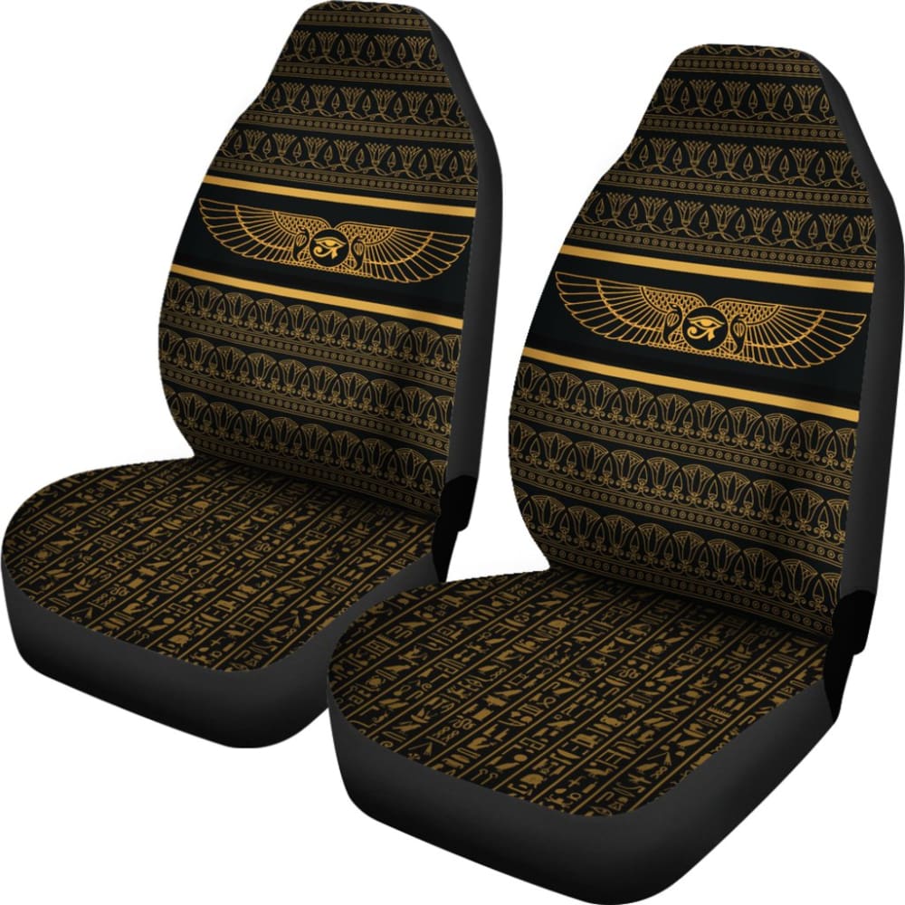 Amazing Ancient Egyptian Horus Wings Car Seat Covers