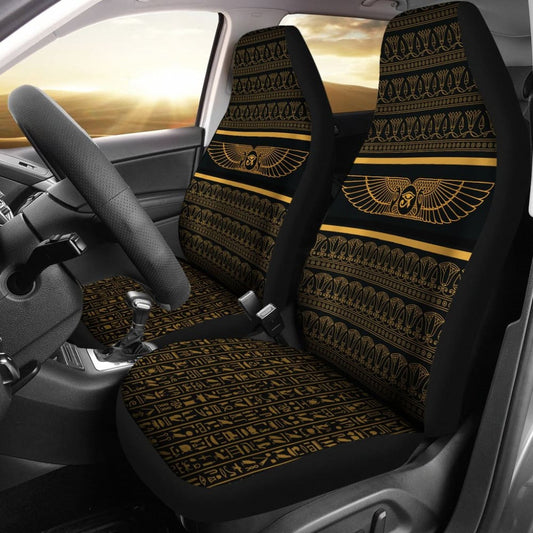 Amazing Ancient Egyptian Horus Wings Car Seat Covers