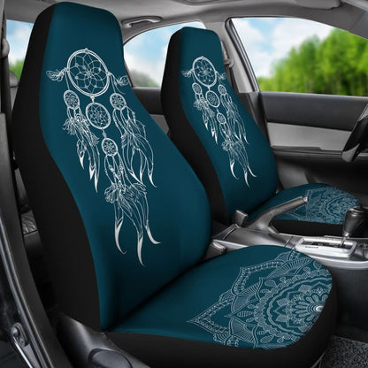 Amazing Mandala Floral Dreamcatcher Car Seat Cover
