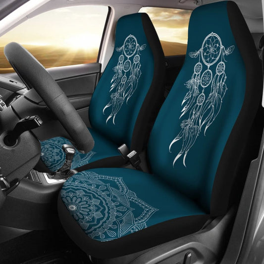 Amazing Mandala Floral Dreamcatcher Car Seat Cover