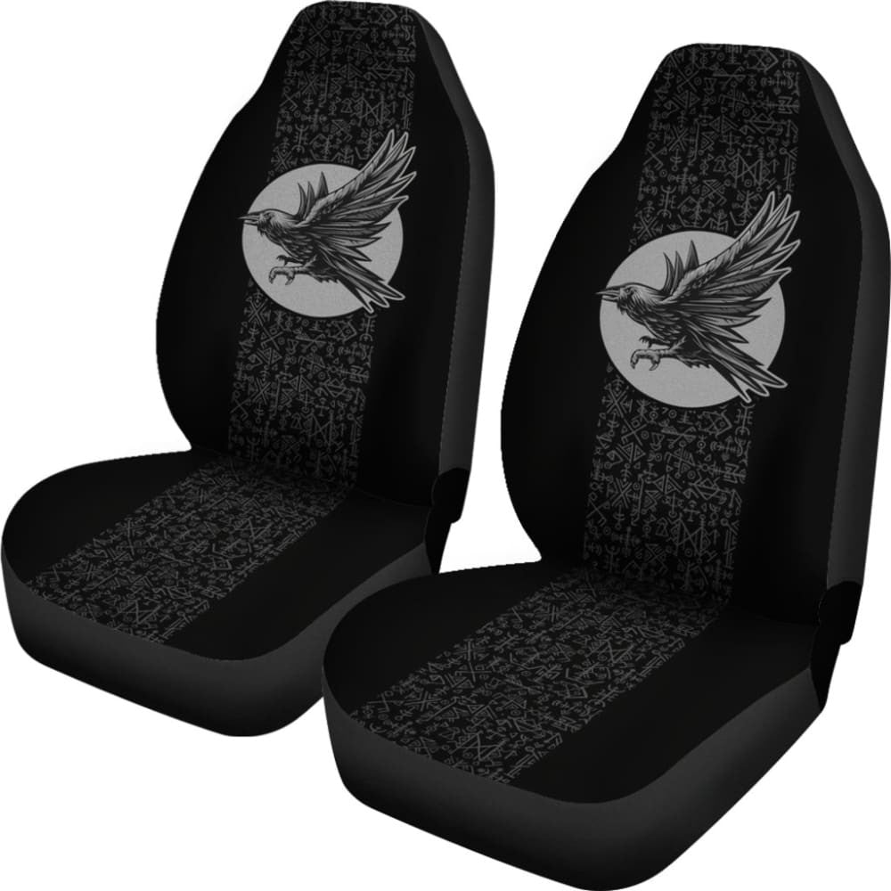 Raven Viking Odin Rune Symbols Amazing Gift Ideas Car Seat Covers