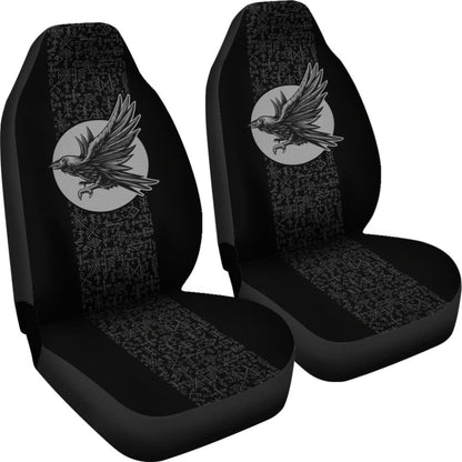 Raven Viking Odin Rune Symbols Amazing Gift Ideas Car Seat Covers