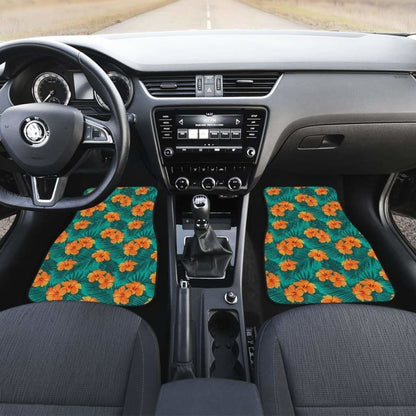 Pattern Flower Tropical Car Floor Mats Amazing Gift