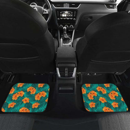 Pattern Flower Tropical Car Floor Mats Amazing Gift