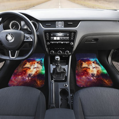 Amazing Gift Ideas Wolf Galaxy Car Floor Mats