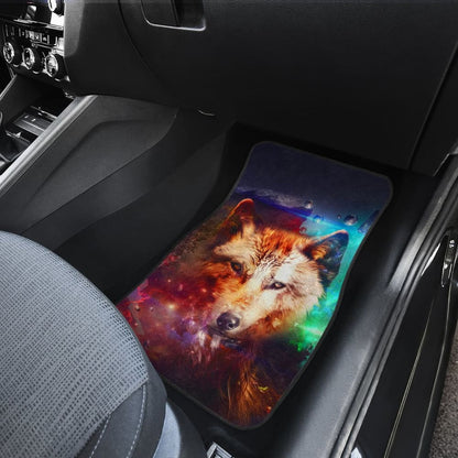 Amazing Gift Ideas Wolf Galaxy Car Floor Mats