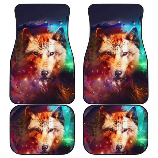 Amazing Gift Ideas Wolf Galaxy Car Floor Mats