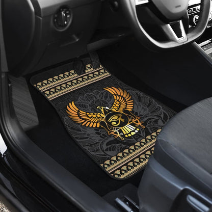 Amazing Ancient Egyptian Wings Eyes Of Horus Car Floor Mats